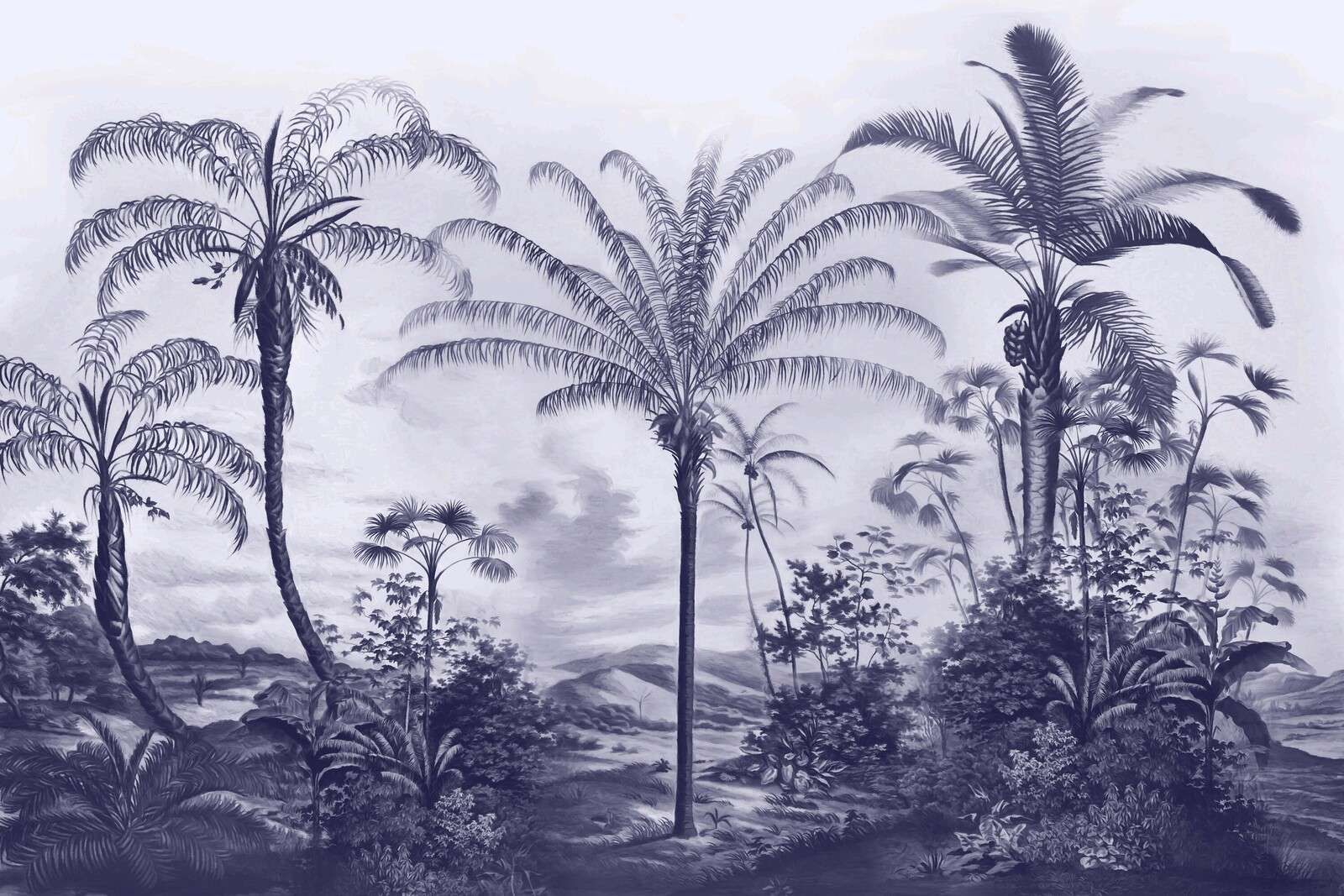 Romantische Tropen Lila