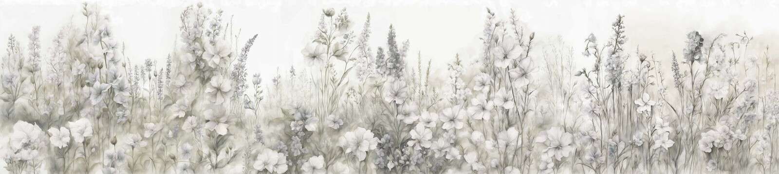 Zarter englischer Garten - grün