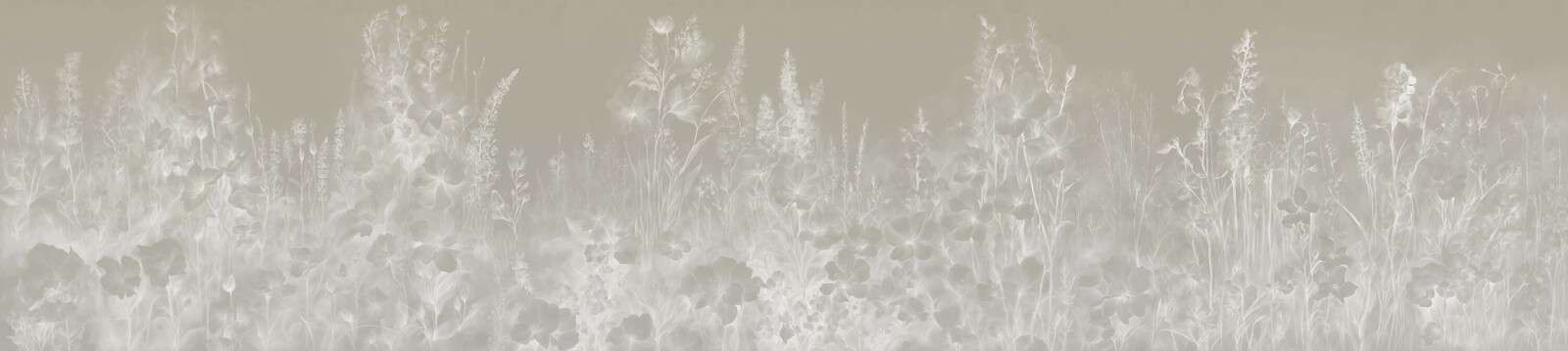 Zarter englischer Garten - Olive