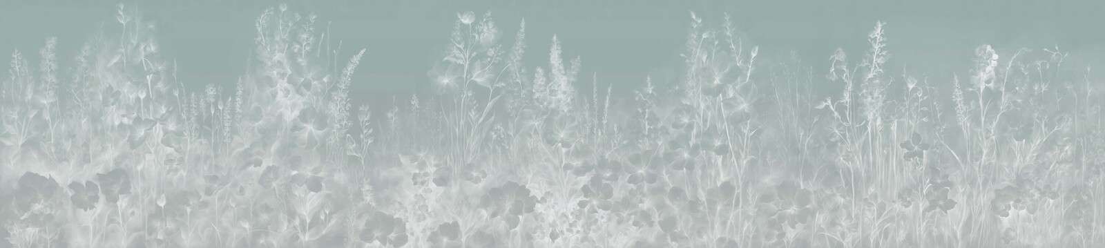 Zarter englischer Garten - dunkelgrün