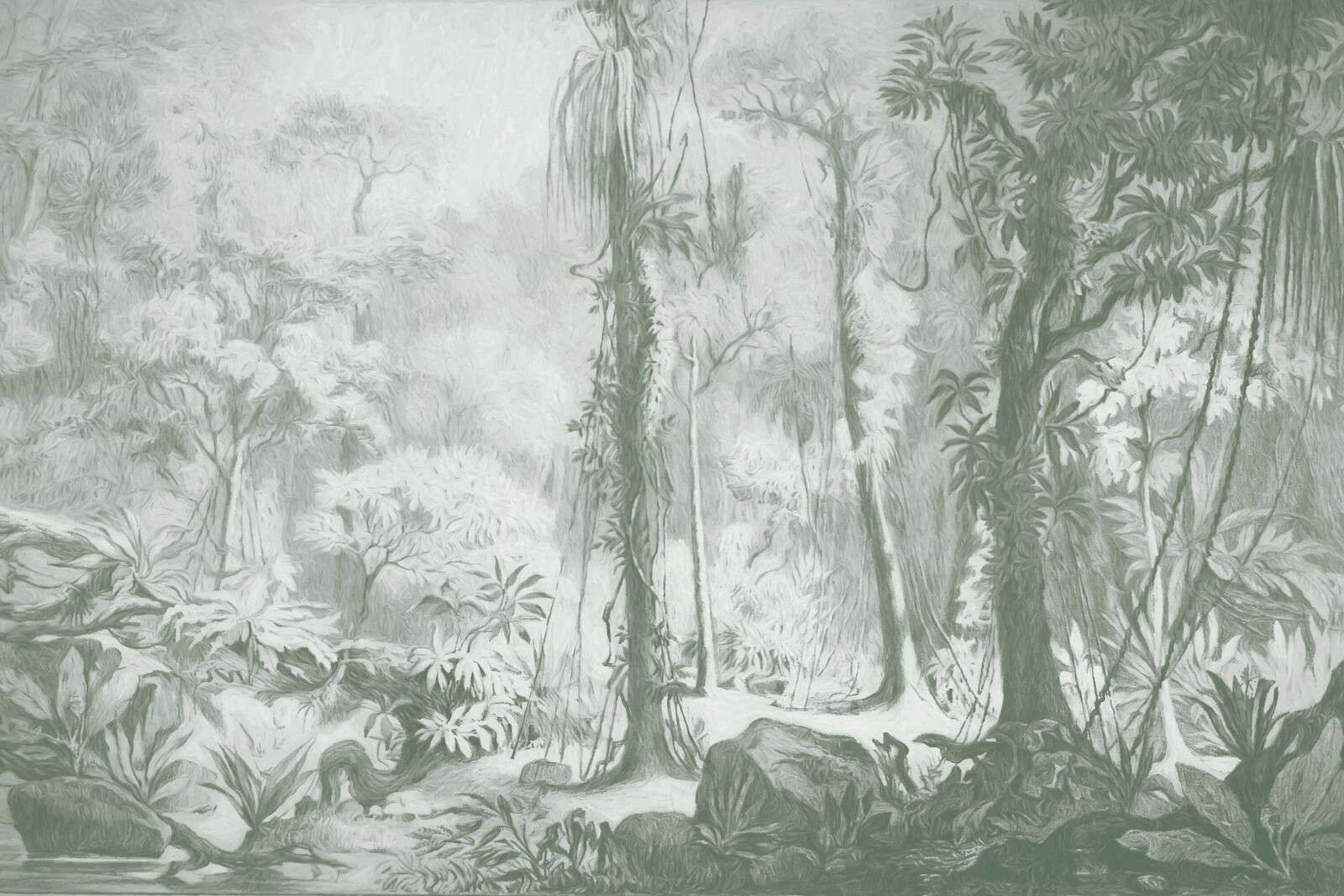 Tropischer Wald - grün