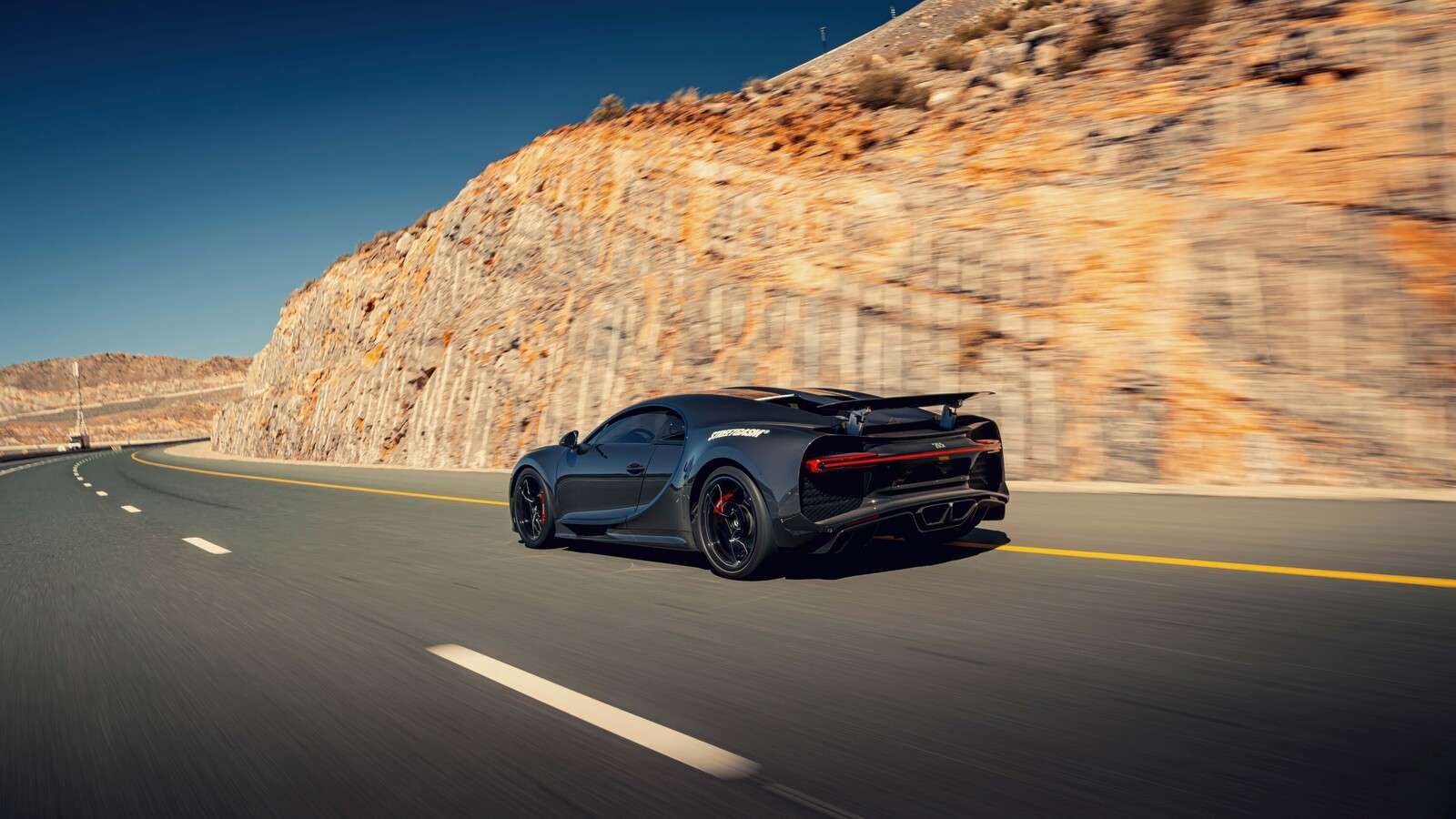 Bugatti Chiron Pur Sport in Aktion