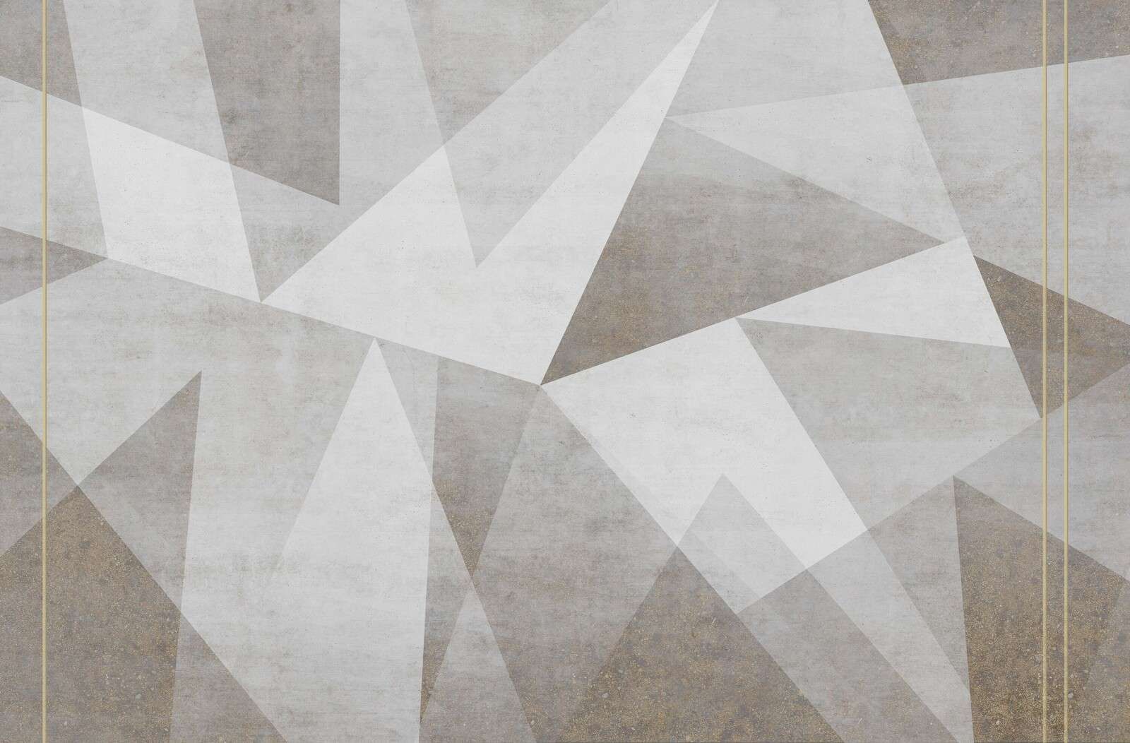 Betonoptik geometrisches Lichtspiel