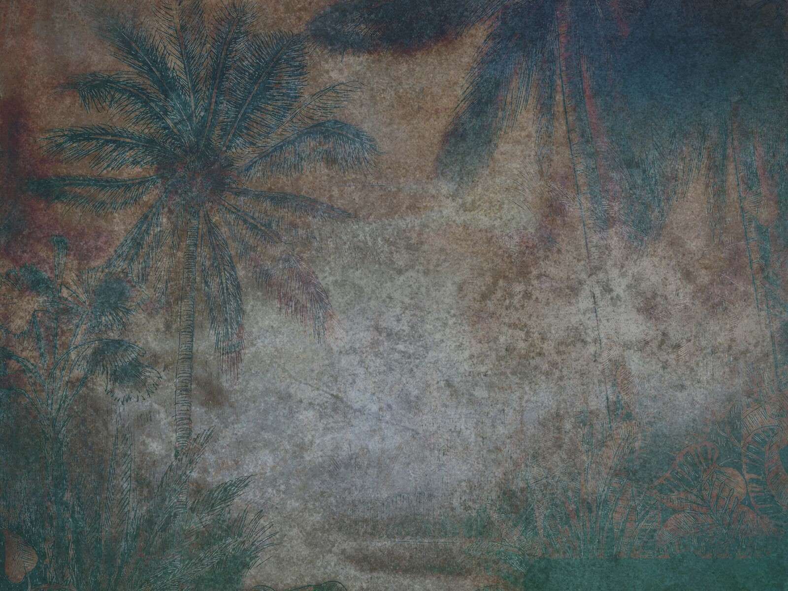 Berglandschaft im Morgenlicht