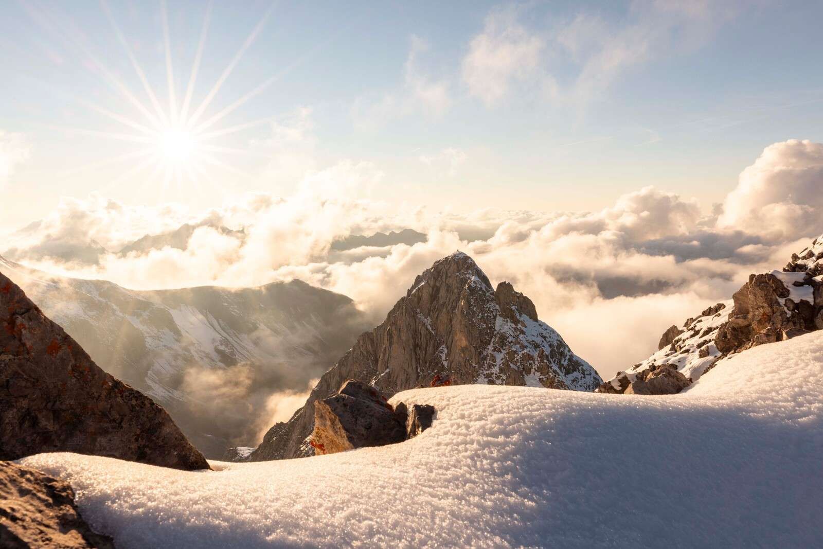 Klare Sonne über Winterberg