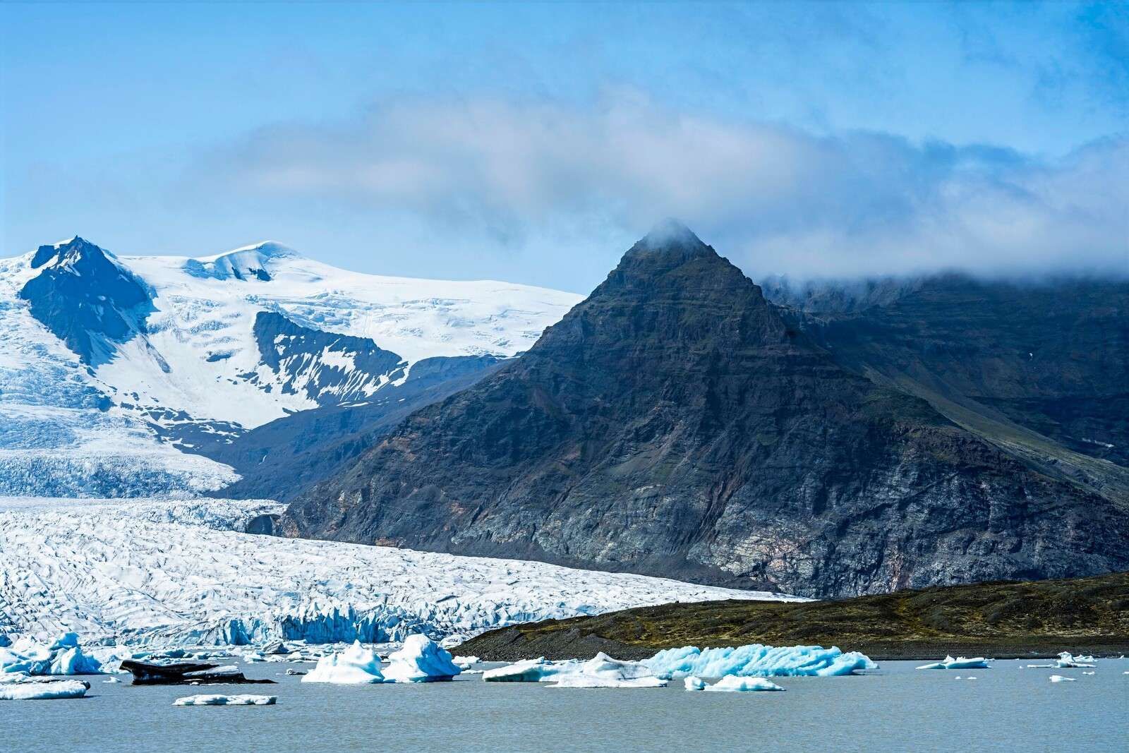 Fjallsárlón Gletschersee