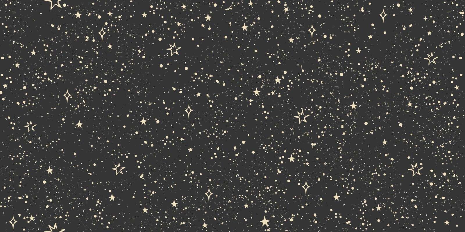 Funkelnde Sterne im Nachtlicht