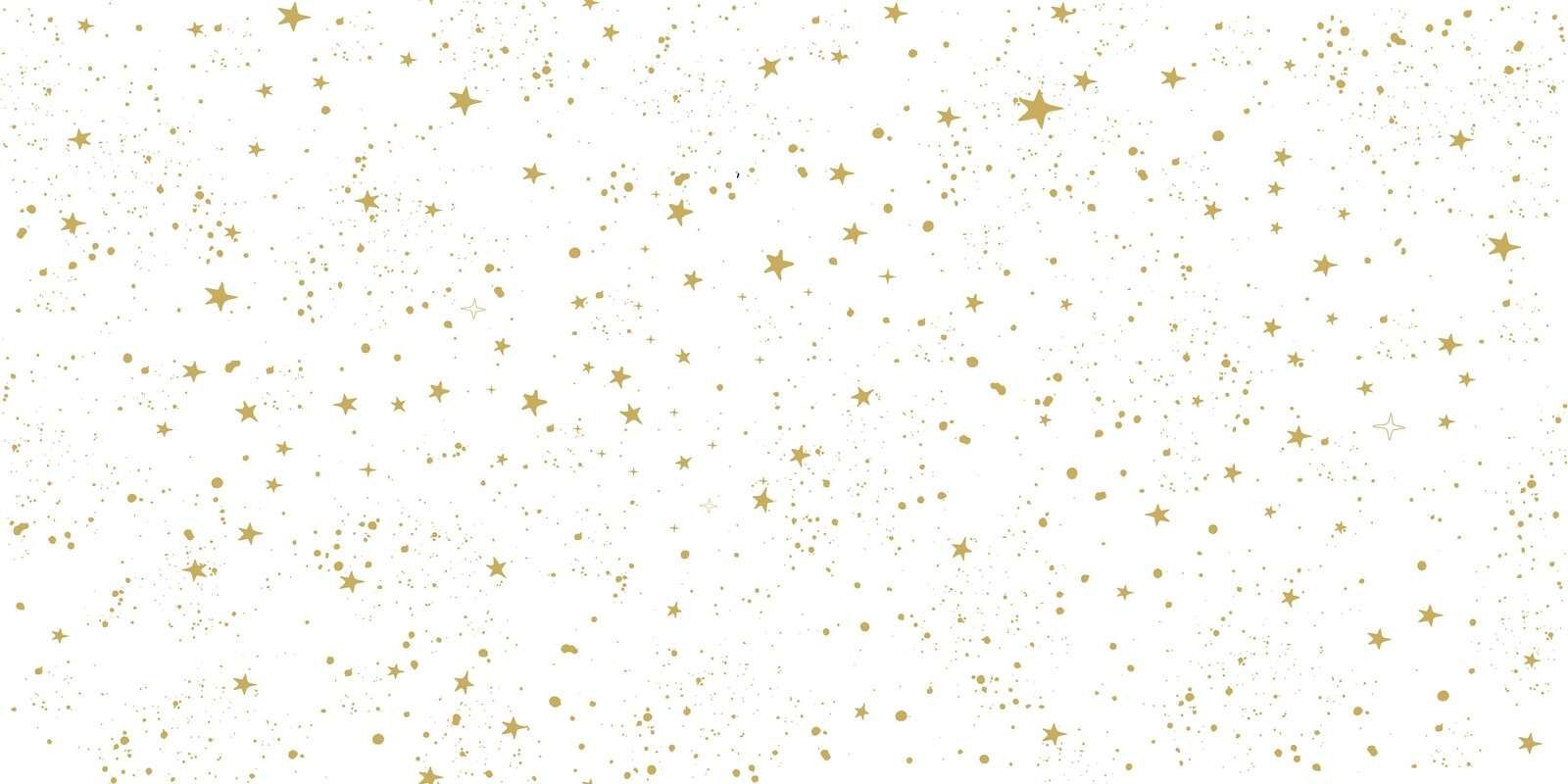 Goldener Regen aus Sternen