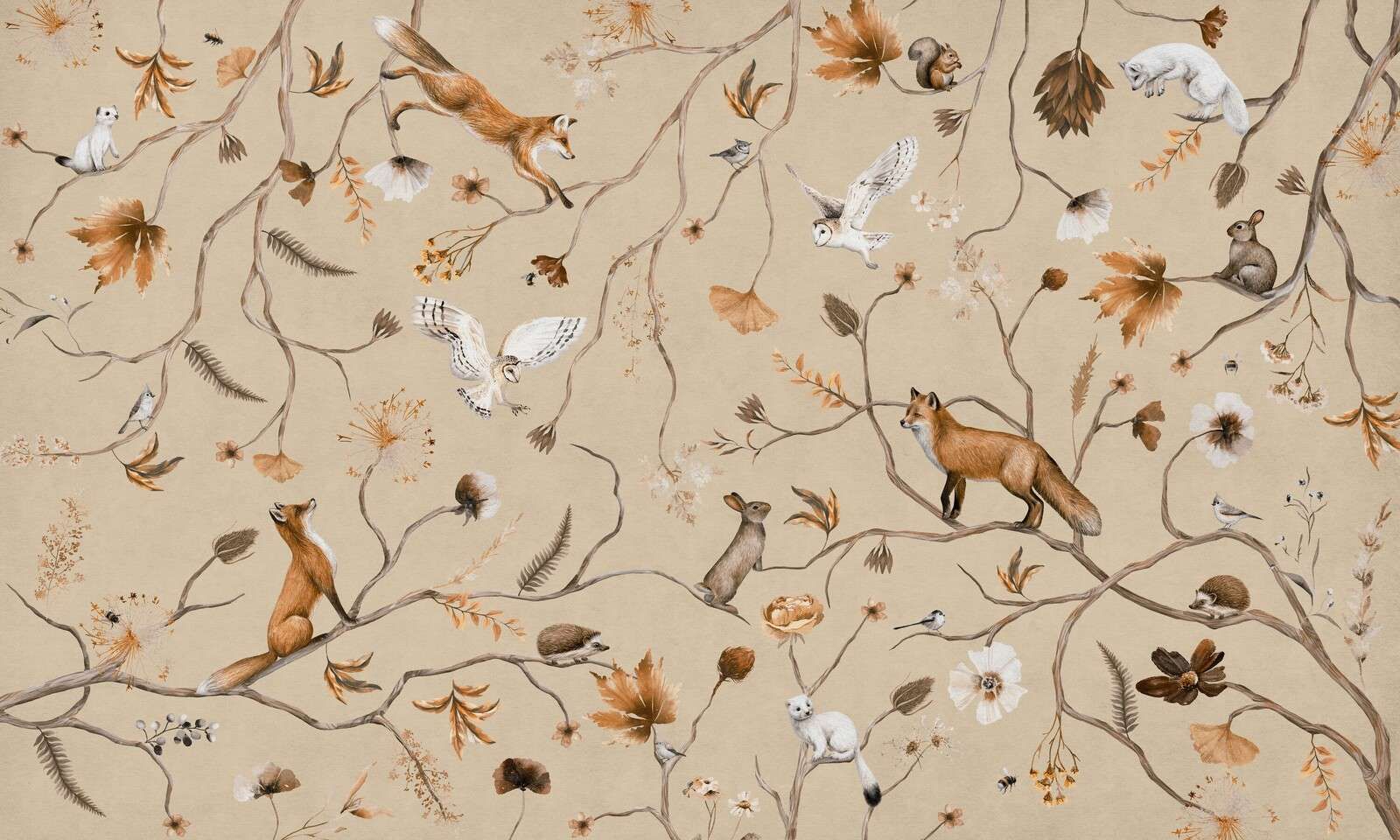 Playful Forest - Beige