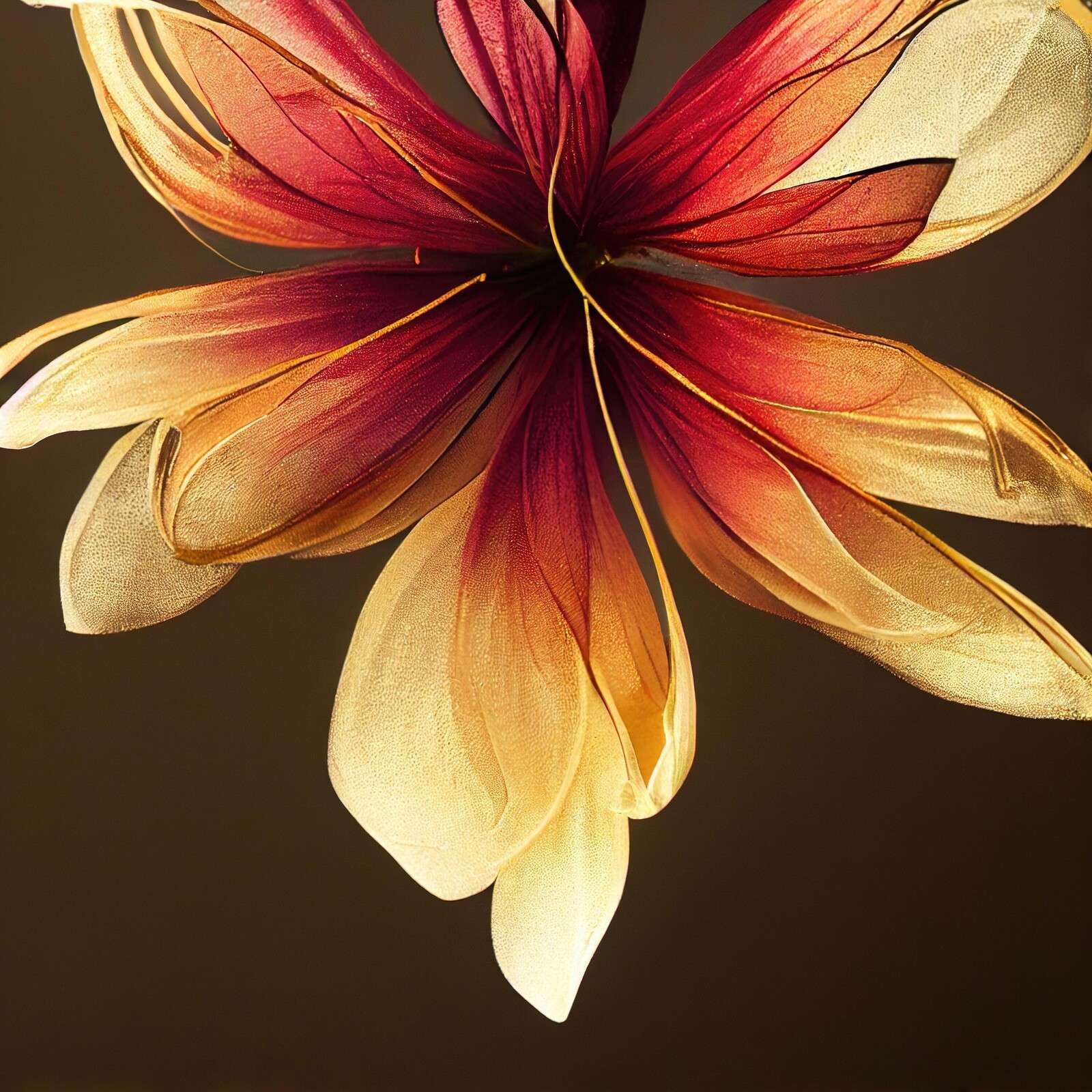 Makro Akelei Blume 2