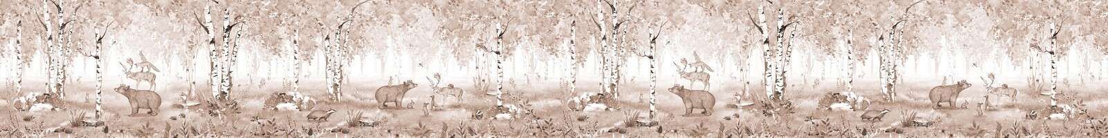 Bär König Braun - Panorama doppelt