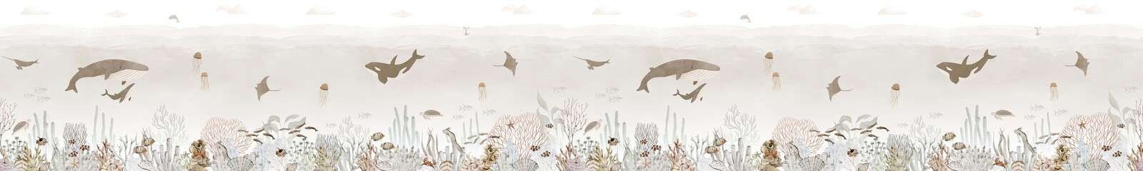 Sensationell Meeresbraun - Panorama-Doppel