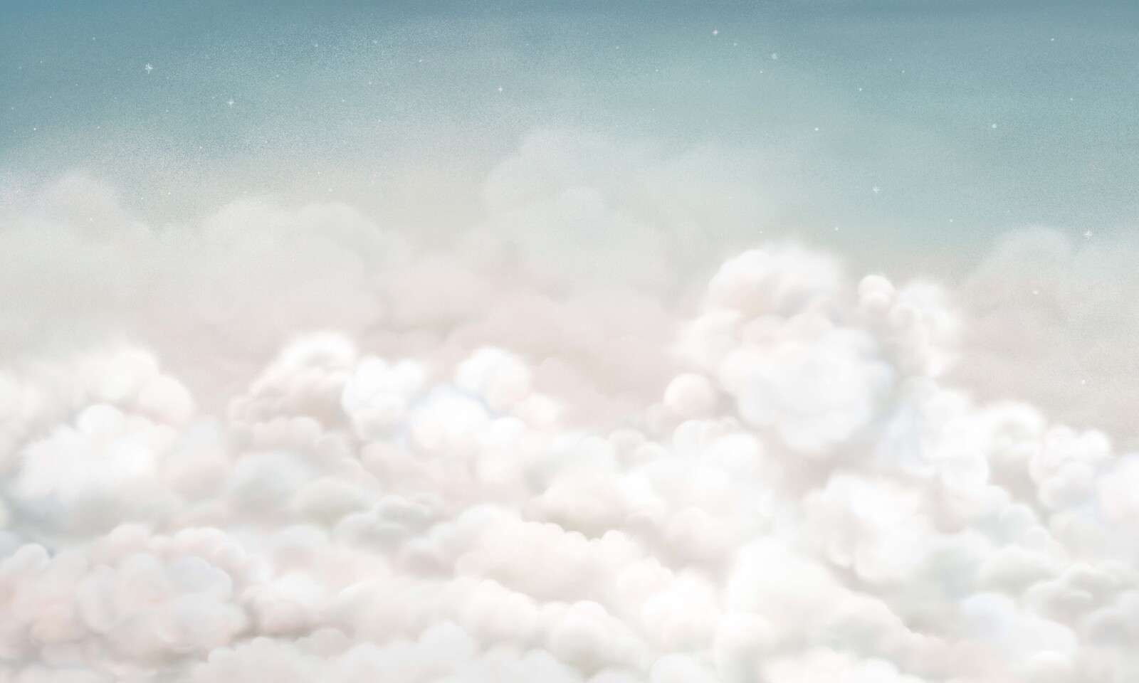 Calming Clouds - blue