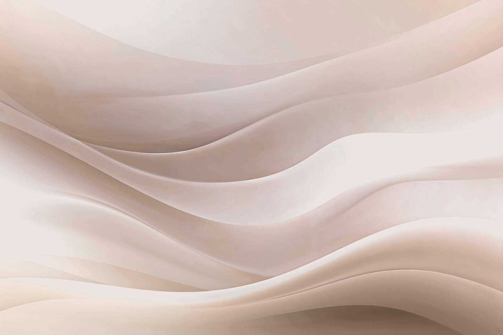 Beruhigende ruhige Aqua-Wellen beige